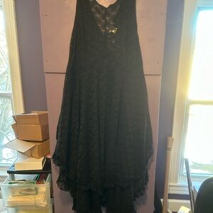 Festi torrid lace handkerchief tank dress 2 nwt